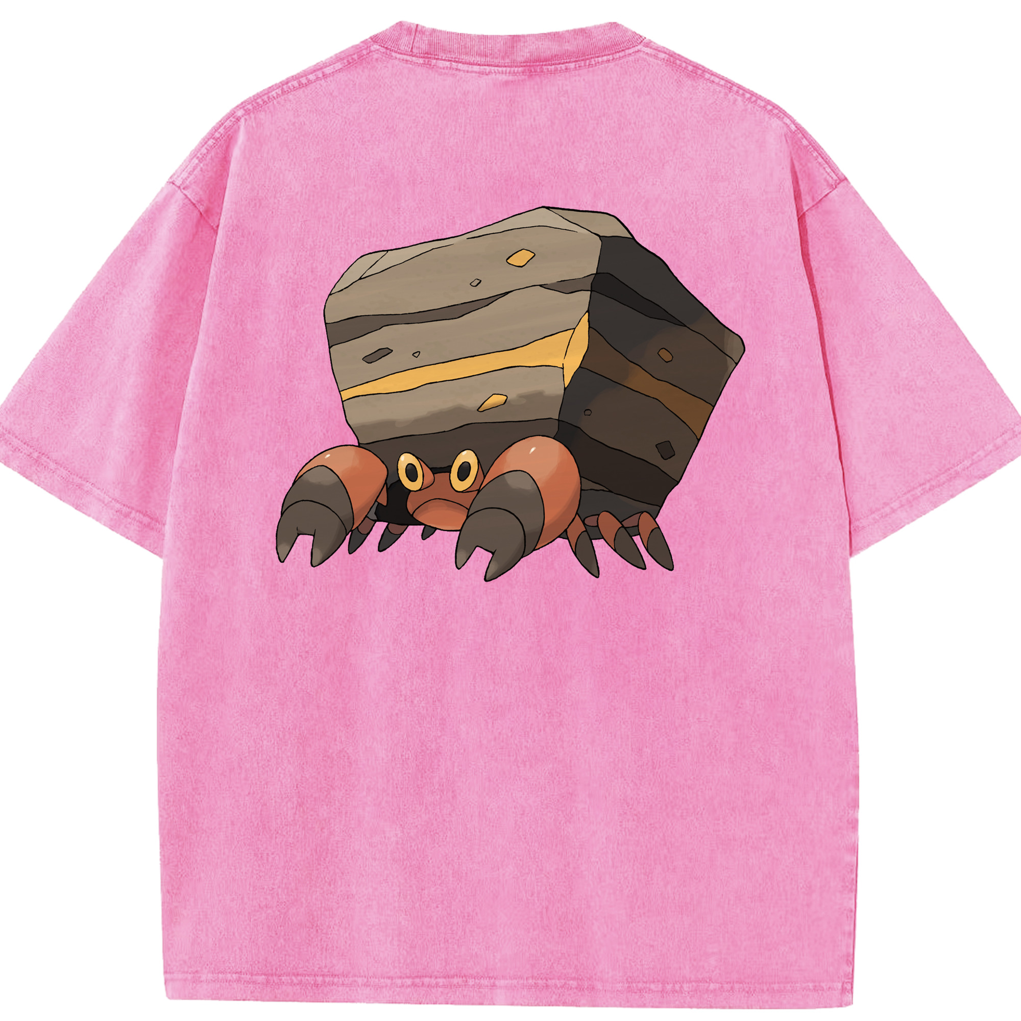 （画像用） ポケットモンスター Pokémon 綿100% ヴィンテージ風 半袖Tシャツ（背面プリント）